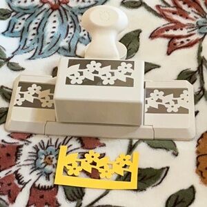 Large EK Success Martha Stewart Crafts Edge Flowers on Branches Punch